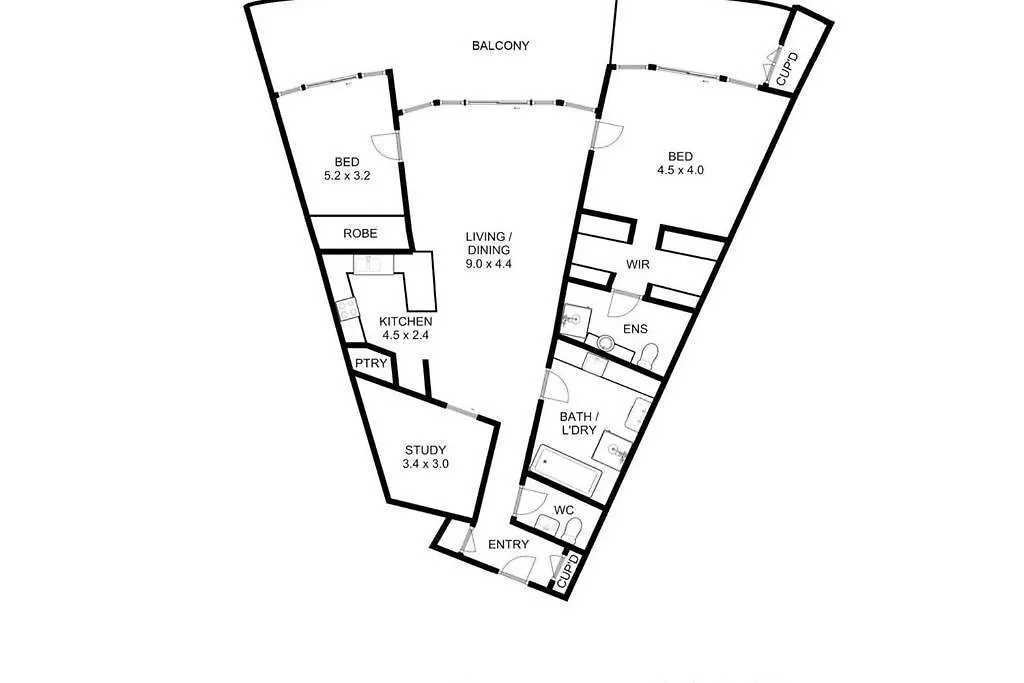 Sub Penthouse Luxe Suit, Cbd, Secure Parking, Hobart Australien