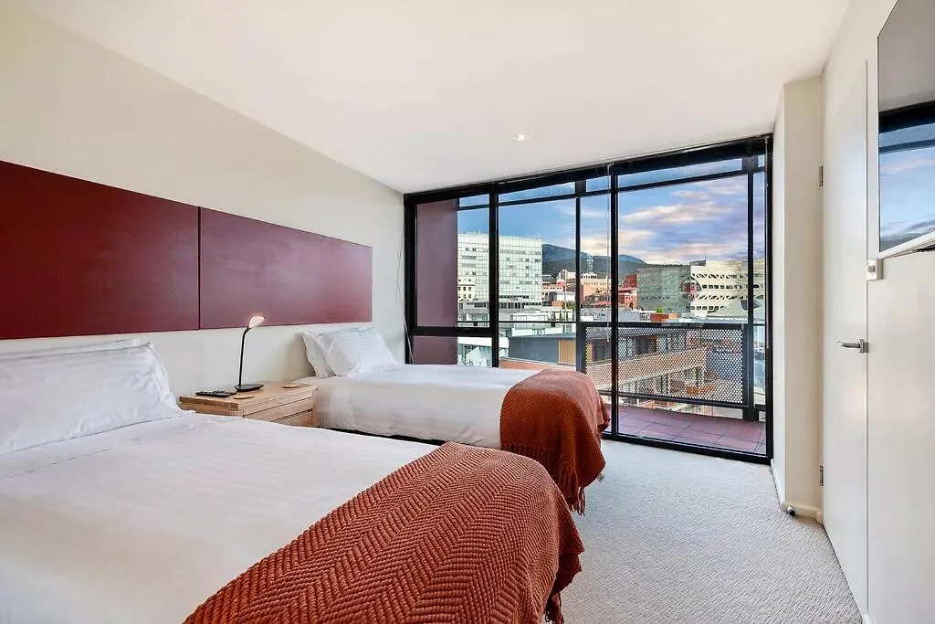 Lägenhet Sub Penthouse Luxe Suit, Cbd, Secure Parking, Hobart