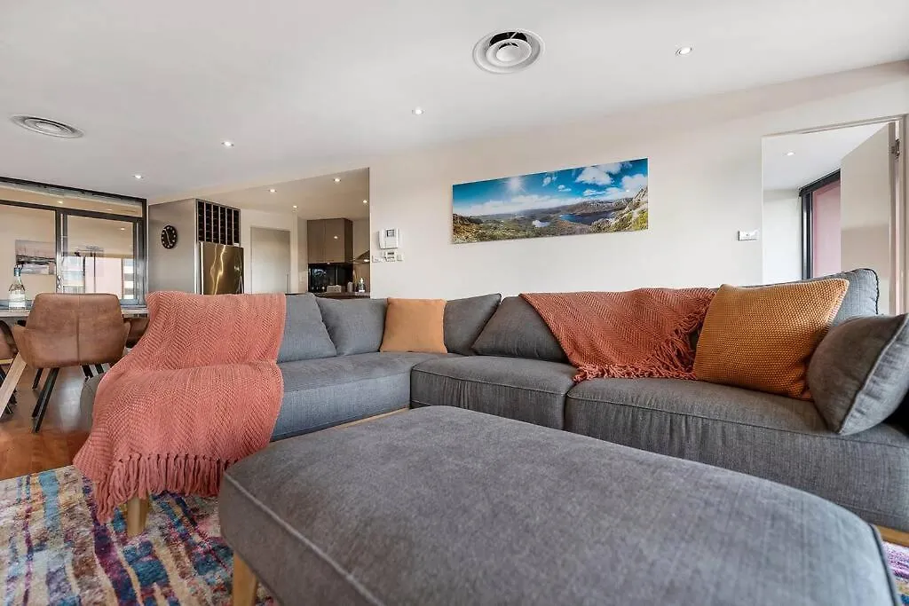 Lägenhet Sub Penthouse Luxe Suit, Cbd, Secure Parking, Hobart